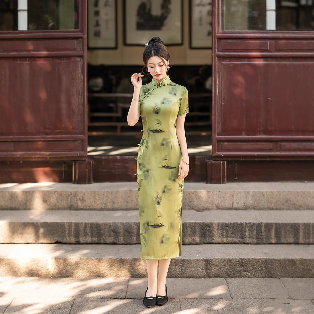 靓依铺旗袍春季新款2026改良新中式敬酒服新娘订婚礼服日常可穿少