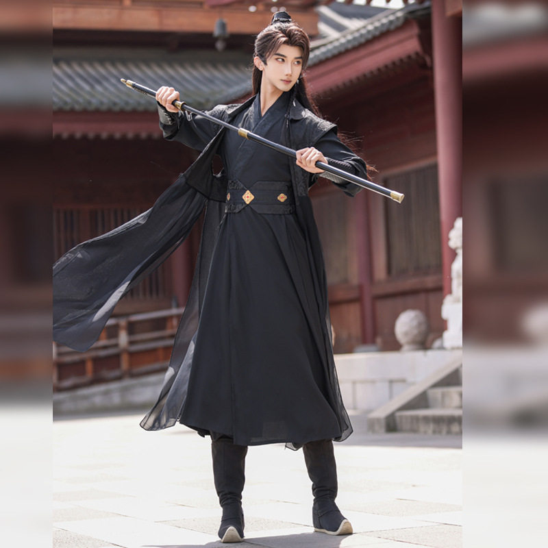 原创汉服男女2026新款宋制武侠客劲装古风COS服影视服装学生古装
