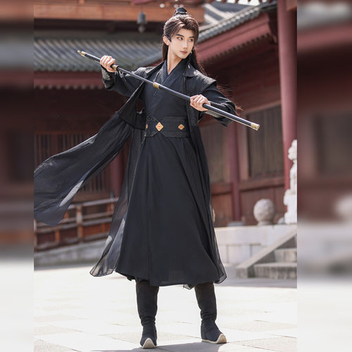 原创汉服男女2026新款宋制武侠客劲装古风COS服影视服装学生古装