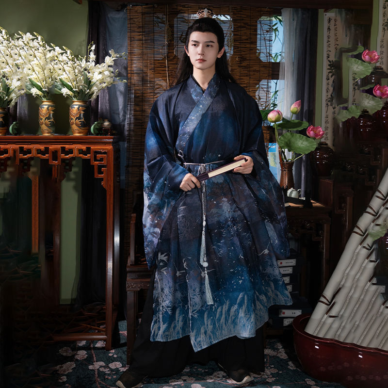 新款明制交领袍披风原创汉服2026春秋季男女款侠客仙气中国风套装