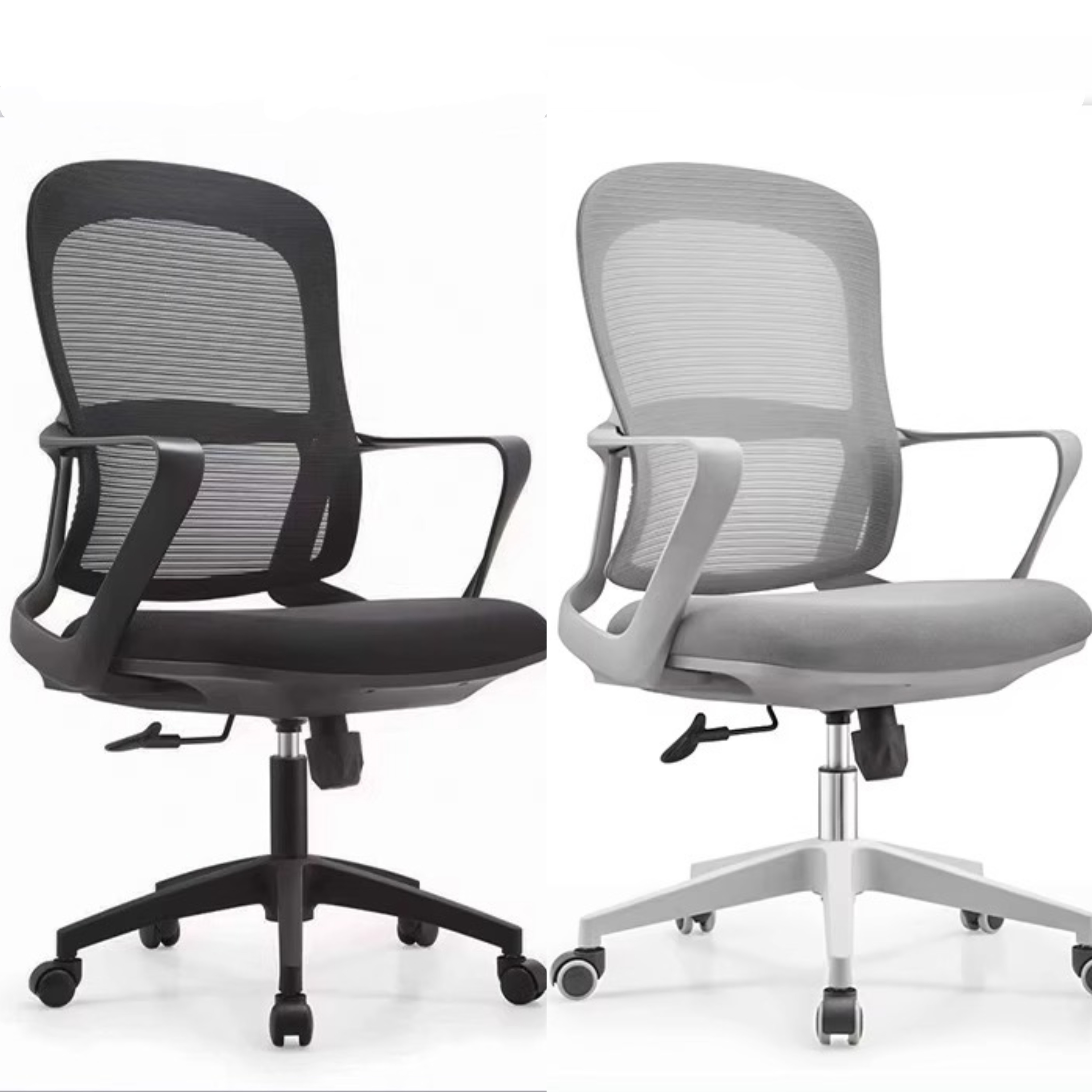 办公家用书房电脑椅可升降转动舒适结实耐用网布椅护腰人体工学