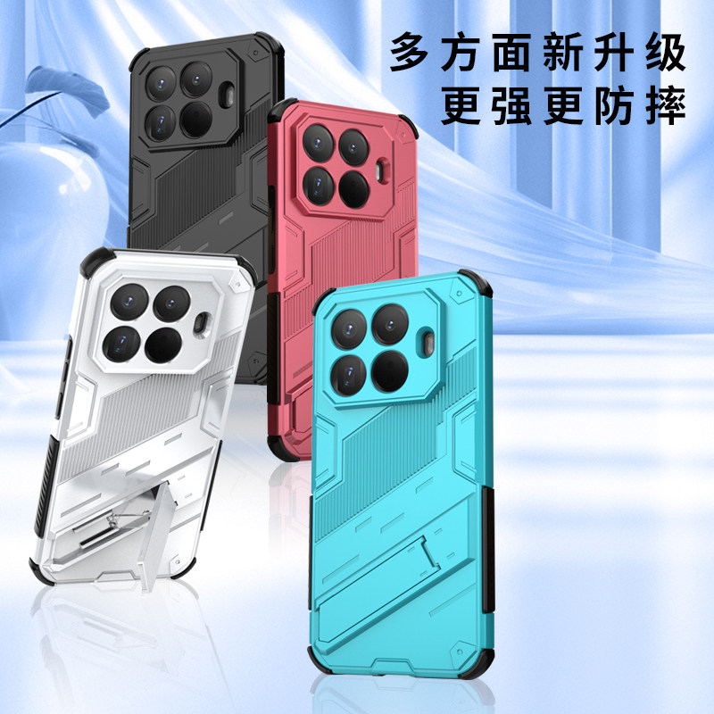 适用小米15T香港版手机壳小米15TPro保护套气囊防摔镜头全包Xiaomi高端高级海外国际版金属支架加厚磨砂外壳