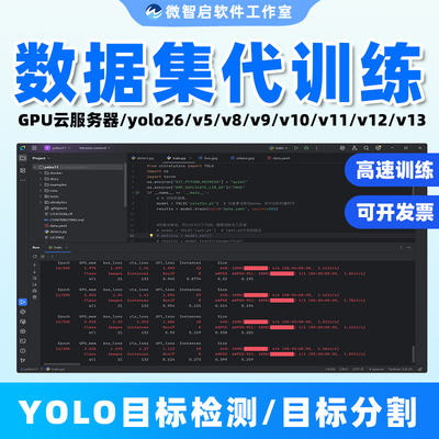 Yolo目标检测数据集代训练GPU