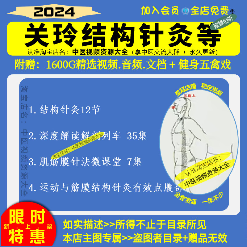 关玲结构针灸肌筋膜针法手法中医视频大全集培训讲座入门到精通