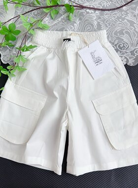 柜238 男女童夏季裤子2025新款夏装休闲裤儿童五分裤薄款工装短裤