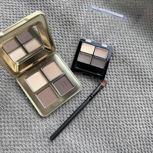 25年新品Hourglass四色眼影盘小样试色荒漠盘燕麦盘玫瑰哑光细闪