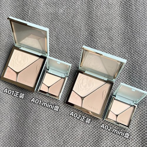 彩棠修容盘高光3.0版mini版三色一体哑光修容阴影鼻影提亮17g正装