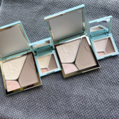 彩棠新款 4.0三色立体高光鼻影一体阴影修容盘小样哑光自然