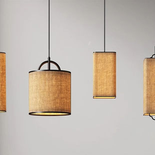 布罩吊灯包厢灯非标定制简约售楼部异形宴会厅灯酒店餐厅餐饮包间