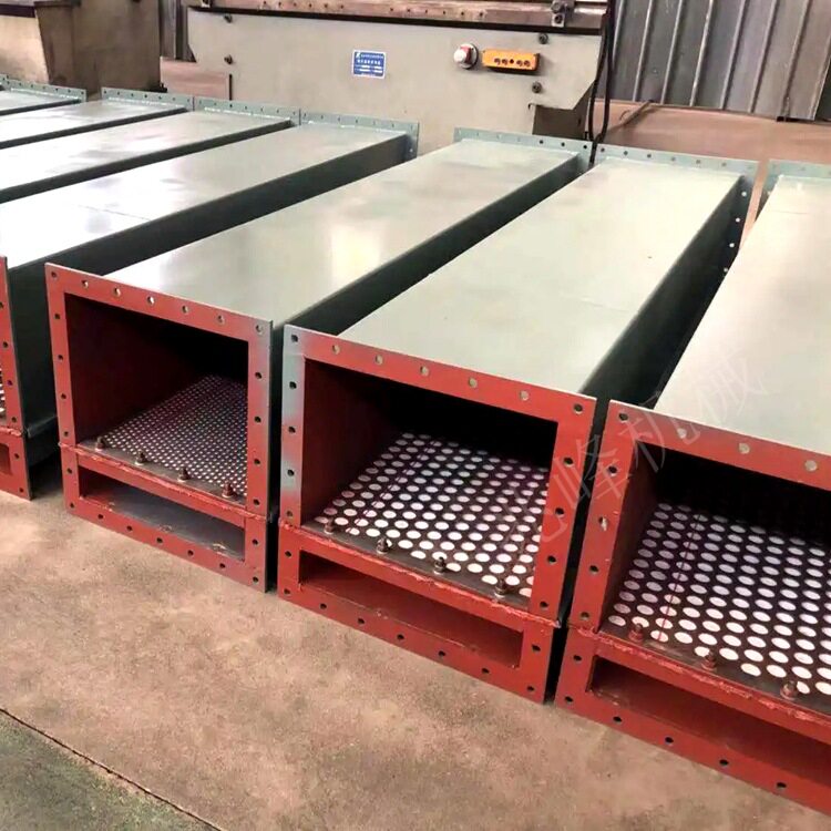 兆峰牌空气输送斜槽 xz500防雨型空气斜槽 水泥粉料空气输送斜槽