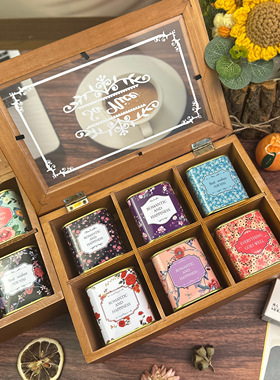 节日礼物实木花茶果茶礼盒生日结婚伴手礼实用小礼品商务活动母亲