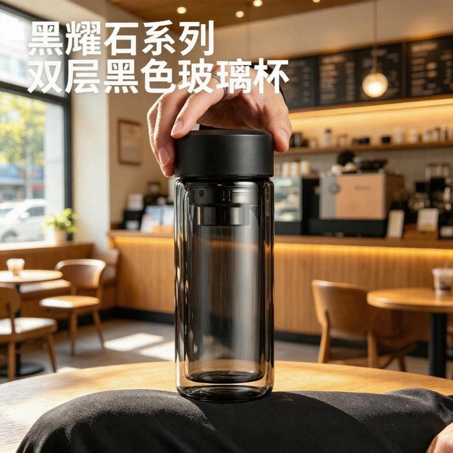 双层玻璃杯防摔防漏2026新款