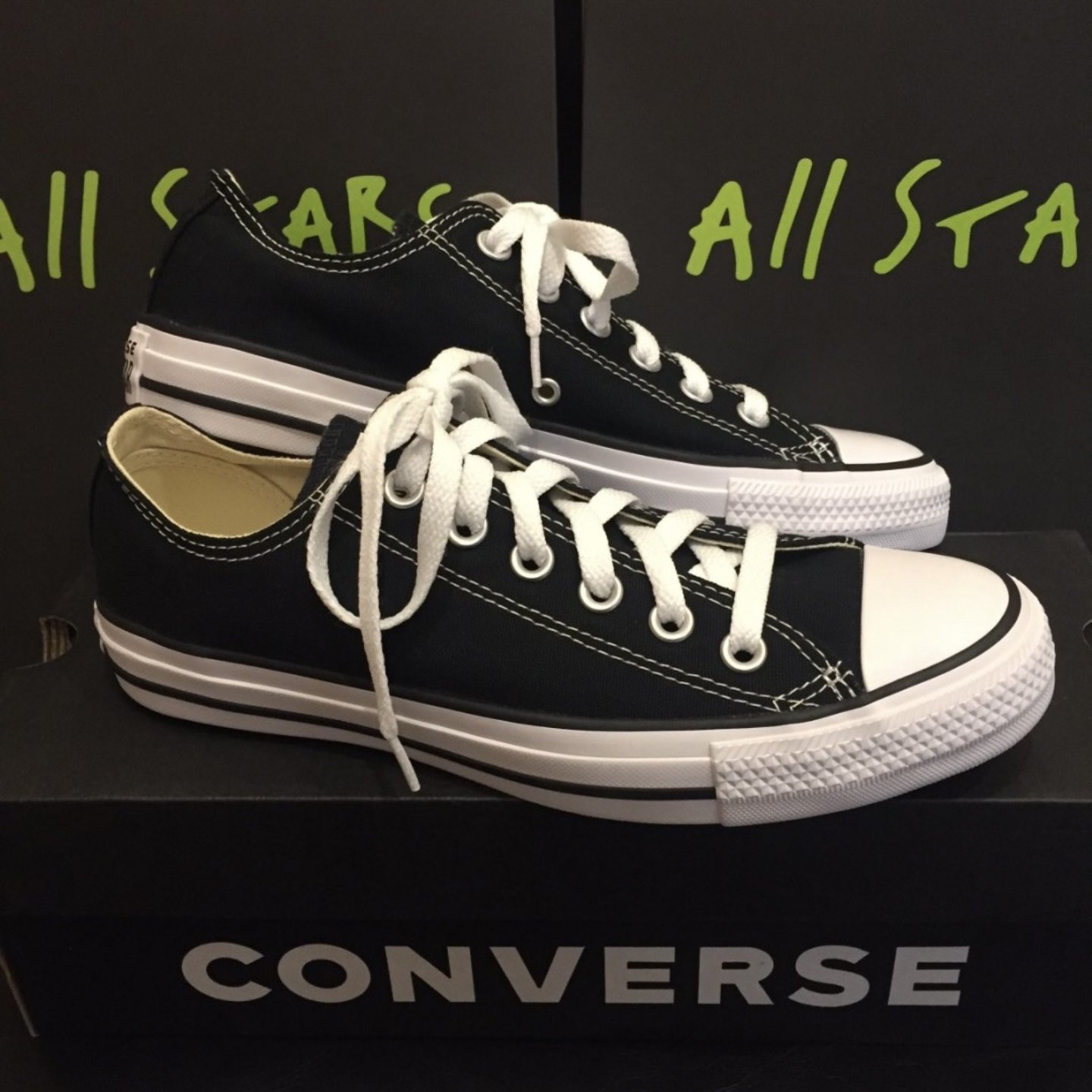 Converse匡威 AllStar 常青经典款复古高低帮情侣帆布鞋 101001