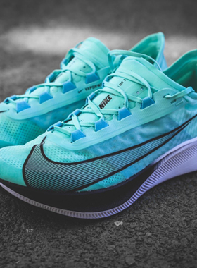 Nike Zoom Fly 3 缓震回弹 专业竞速 跑鞋 黑色/白色/绿色