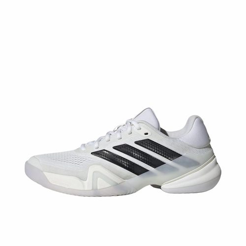 adidas BARRICADE 14 M 网球鞋 厚底舒适百搭休闲 白色/黑色 40