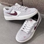 耐克NIKE SB FORCE 58 新款灰白男女翻毛皮运动板鞋 CZ2959-004