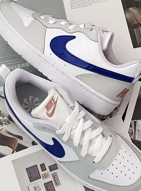NIKE耐克 COURT BOROUGH低帮简版空军一号运动休闲板鞋DV5456-125