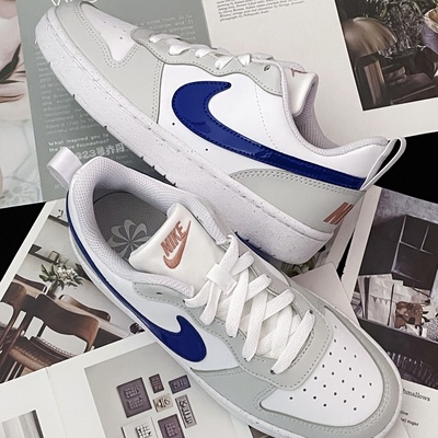 NIKE耐克 COURT BOROUGH低帮简版空军一号运动休闲板鞋DV5456-125