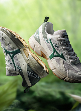 美津浓Mizuno Speed 星速缓震防滑耐磨回弹透气网面跑鞋 D1GH2230