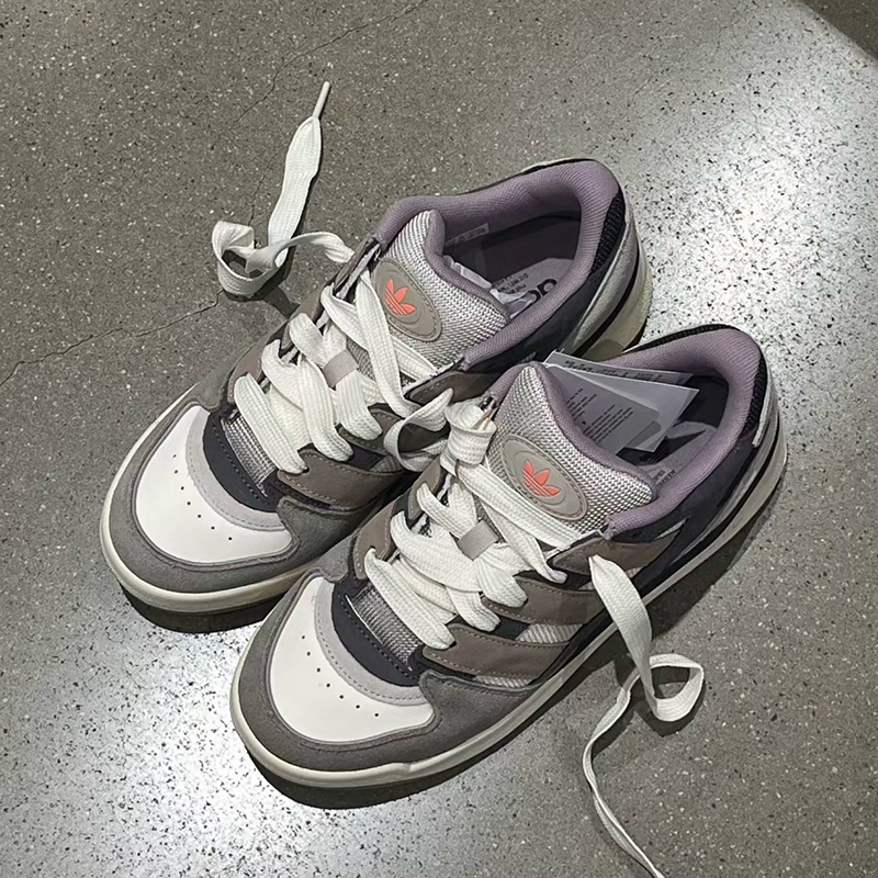 阿迪达斯/adidas FORUM2000 棕色百搭耐磨轻便低帮板鞋 JS3159