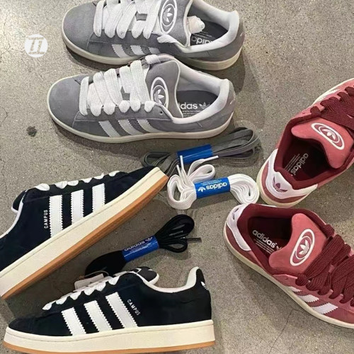 三叶草ADIDAS CAMPUS Origials 00S新款低帮休闲面包鞋板鞋HQ8708