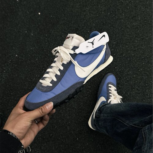 耐克NIKE WAFFLE RACER白蓝休闲运动鞋华夫鞋舒适透气IM8658