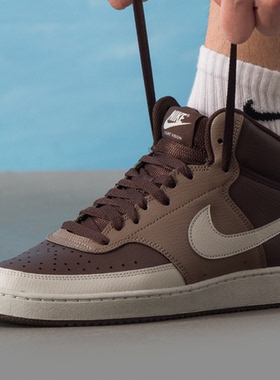 耐克Nike Court Vision MID复古低帮耐磨运动板鞋DN3577-200