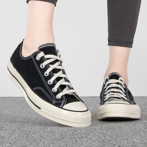 匡威Converse 1970S三星标运动休闲高帮帆布板鞋162058C