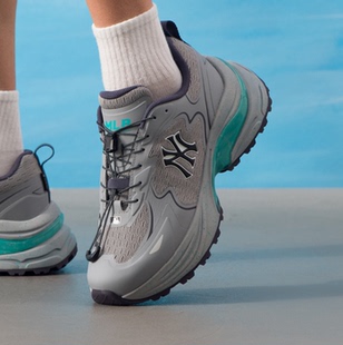 MLB 老爹鞋CURVE RUNNER GTX合成革厚底 百搭运动风3ARNC035N