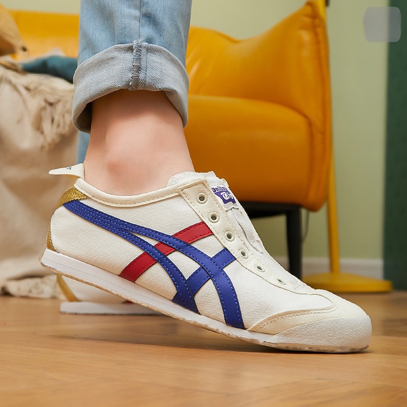 Onitsuka Tiger Mexico 66 slip on鬼冢虎男帆布小白鞋女休闲鞋 运动鞋new 运动休闲鞋 原图主图