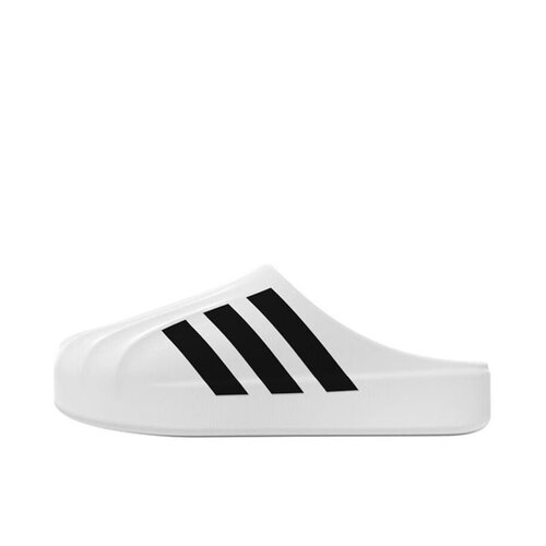 adidas Adiform Superstar 舒适耐磨 拖鞋 白色/黑色