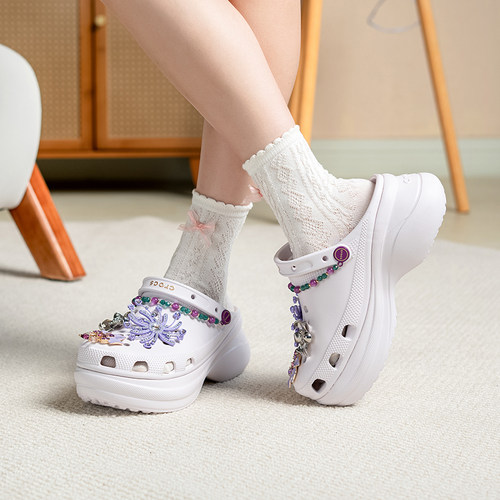Crocs/卡骆驰 Bae Clog 凉鞋 时尚舒适沙滩鞋214114-5DK