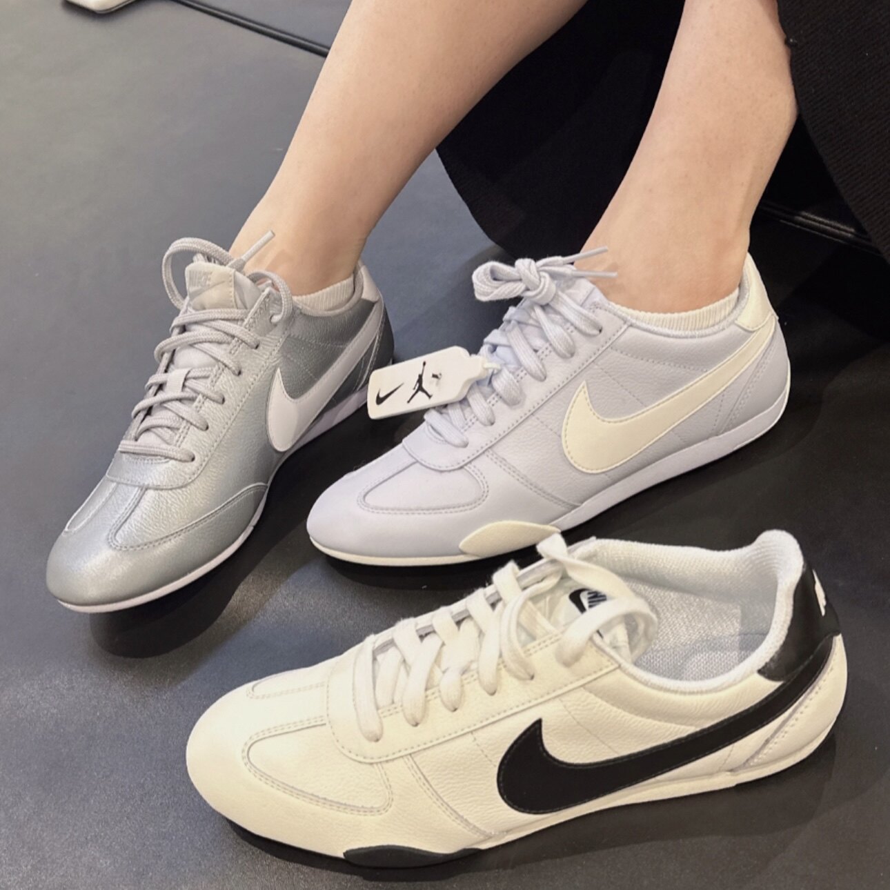 Nike/耐克Sprint Sister 运动休闲鞋 舒适系带平跟圆头运动鞋
