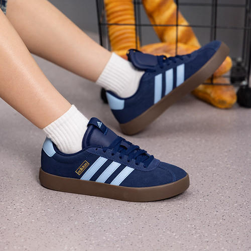 Adidas阿迪达斯VL court 3.0减震防滑耐磨 轻便透气 板鞋 ID6285