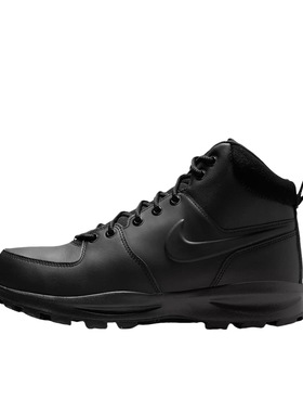 耐克正品MANOA LEATHER男子高帮缓震运动鞋454350-003