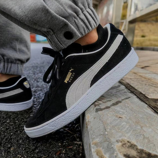 Puma彪马Suede Classic 时尚百搭 轻便透气 休闲鞋 樱桃红