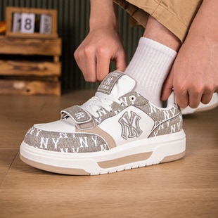 MLB 情侣款运动厚底增高板鞋纽约洋基队3ASXM026N-50BGS