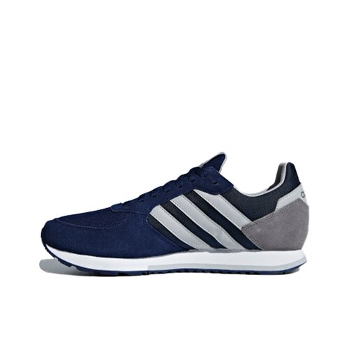 阿迪达斯adidas NEO 8K 防滑耐磨 网面透气 跑鞋 Navy/White
