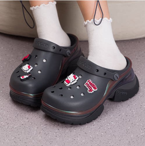 Crocs/卡骆驰 小海豚 凉鞋 复古舒适时尚洞洞鞋212811-0LD