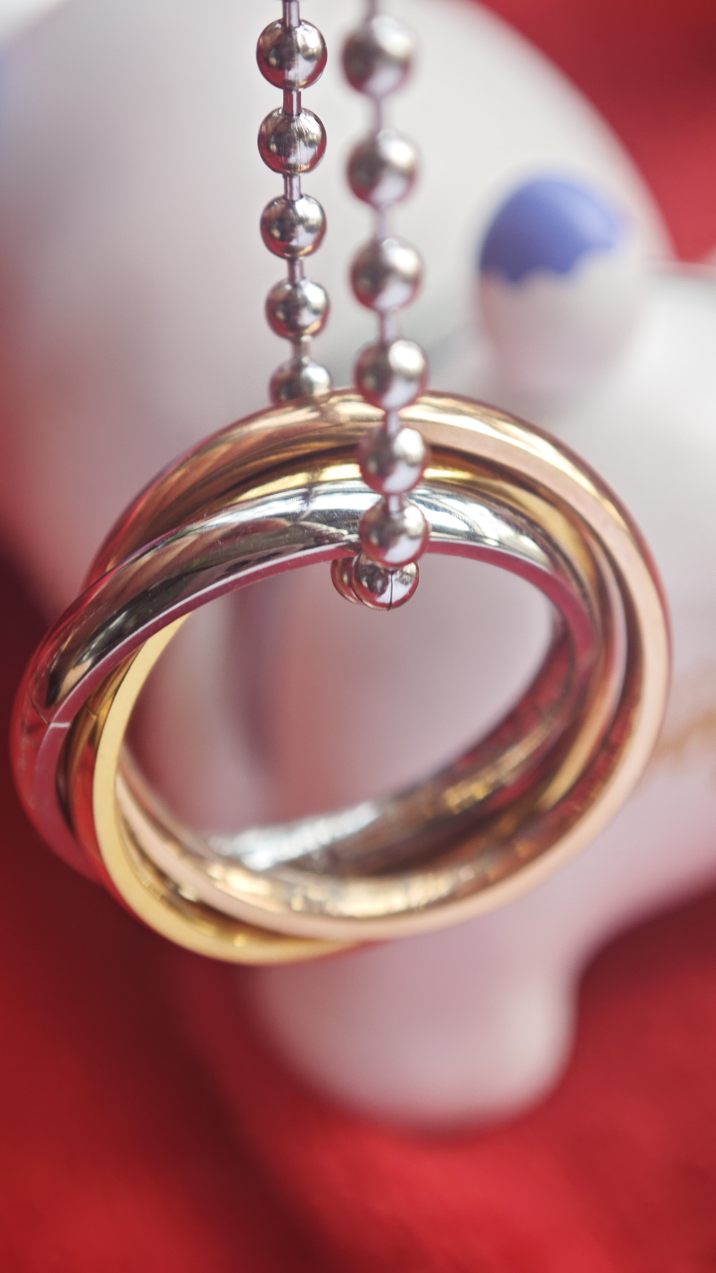 大随求戒指楞严咒戒指黄财神指环女生个性时尚男士饰品