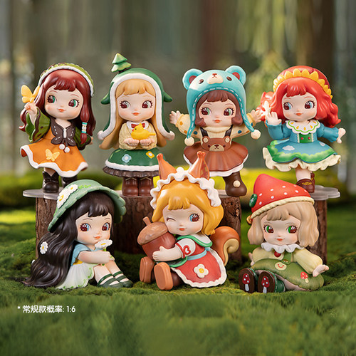 正版若来夏琳森林之子系列盲盒