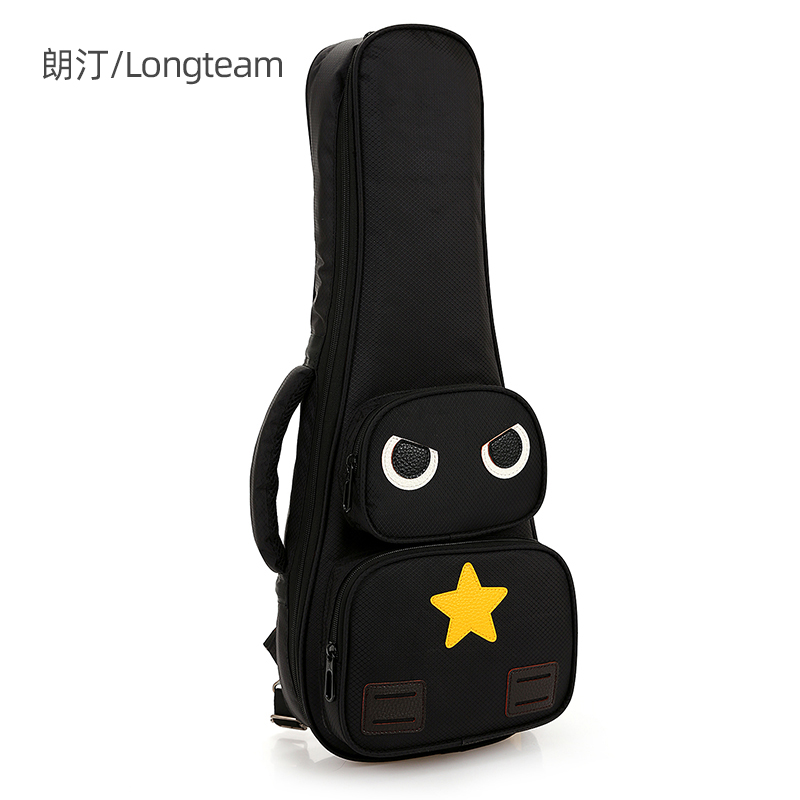 21 23 26寸尤克里里卡通猫头鹰加棉琴包 乌克丽丽ukulele双肩背包