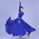 新款 女裙蒙古民族舞蹈练习练功顶碗筷子舞蹈表演出艺考级舞台服装