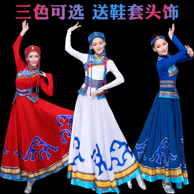 2019年春季新款少数民族蒙古族服装女内蒙鸿雁成人表演服演出服饰属于什么档次？
