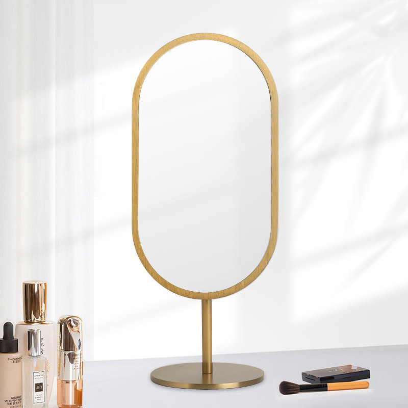 高档轻奢珠宝镜柜台专用镜高清台式首饰珠宝品化妆眼镜镜店金店用