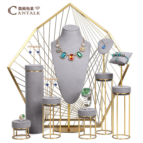 创意橱窗摆设套装饰品柜台展示架