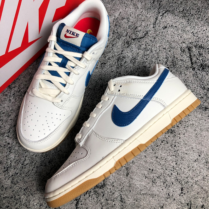 Nike/耐克 Dunk Low 复古防滑轻便低帮板鞋 男款牛奶蓝DX3198-133 运动鞋new 板鞋 原图主图