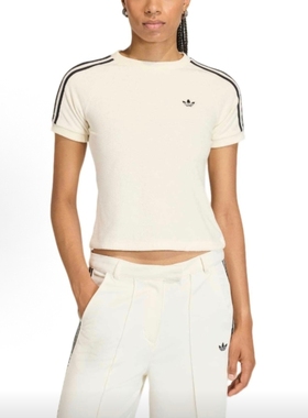 Adidas/阿迪达斯originals情人节限定圆领修身套头短袖女款KD1411