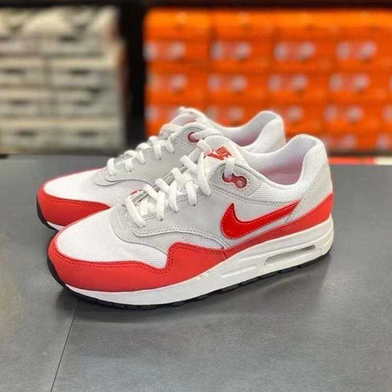 Nike耐克AIR MAX 1 GS大童款 女子复古透气运动休闲鞋 DZ3307-003