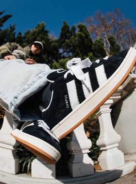 Adidas/阿迪达斯 Campus 00s 男女同款经典运动滑板面包鞋 HQ8708